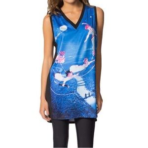 Black Milk Peter Pan basketball jersey dress